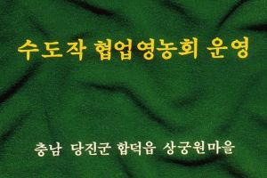 충남 청양군 수도작협업영농 (슬라이드)