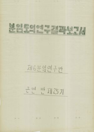 [차트] 분임토의연구결과보고서 새마을지도자 제25기 제6분임반