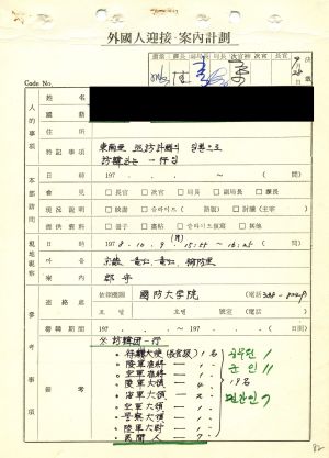 1978년 외국인방문(4) 인도네시아 새마을운동중앙본부성남연수원