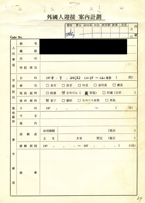 1978년 외국인방문(4) 미국 새마을운동중앙본부성남연수원