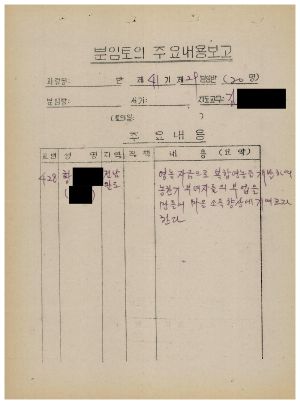 분임토의주요내용보고 농어민후계자 제41기 제29분임반