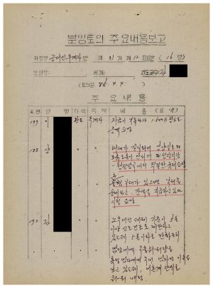 분임토의주요내용보고 농어민후계자반 제31기 제12분임반 1985.4.4