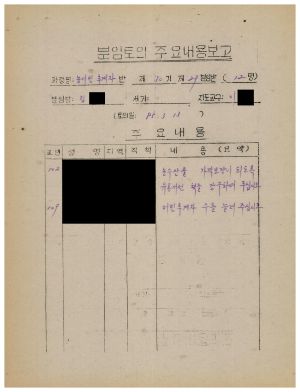 분임토의주요내용보고 농어민후계자반 제30기 제29분임반 1985.3.13