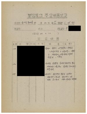 분임토의주요내용보고 농어민후계자반 제30기 제31,32분임반 1985.3.13