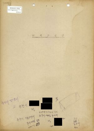 1984년 사업실적 및 서류일체 춘천시새마을부녀회