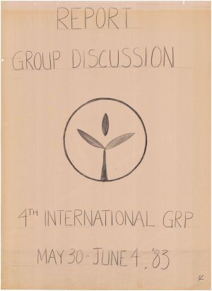 [차트] 분임토의결과보고 외국인과정 1983.05.30-1983.06.04 REPORT GROUP DISCUSSION 4TH INTERNATIONAL GRP MAY.30-JUNE.4.83