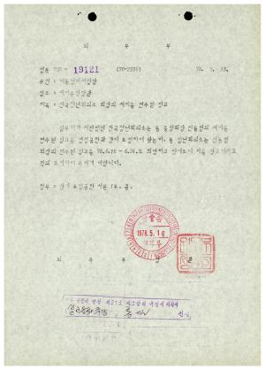 1978년 교육계획(사회지도자반)- 한국청년회의소 회장의 새마을 연수원 입교 1978.5.