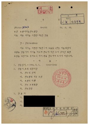 외빈관계철Ⅱ-Ⅱ 태국 새마을 시찰단 제2진 방문 1978.8.30 외무부