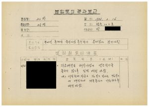 분임토의결과보고 농어민후계자반 제29기 제20분임반 1985.2.14 