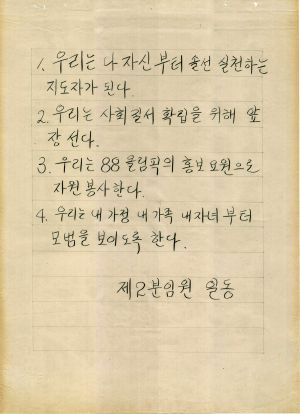 [차트] 분임토의결과보고 읍면동회장단 제12기 제2분임반