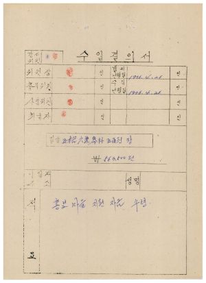 홍보마을정화사업- 1976년 4월 정화사업 통삼1리동막마을