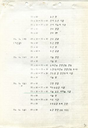 1978년 외국인방문(4) 폴투갈 새마을운동중앙본부성남연수원