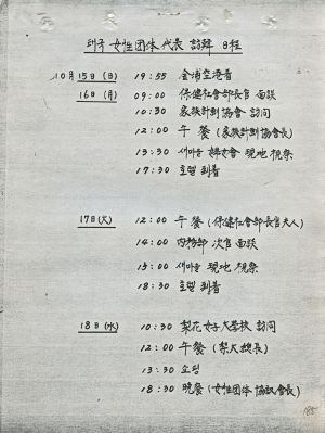 1978년 외국인방문(4) 태국 새마을운동중앙본부성남연수원