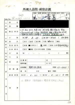 1979년 외국인방문(3) 미국 새마을운동중앙본부성남연수원