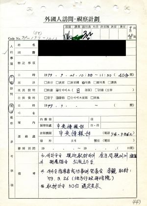 1979년 외국인방문(3) 재일교포 새마을운동중앙본부성남연수원