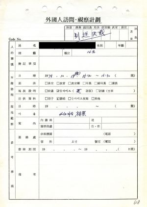 1979년 외국인방문(3) UNESCO 청소년 지도자 워크샵 참가자 14명 새마을운동중앙본